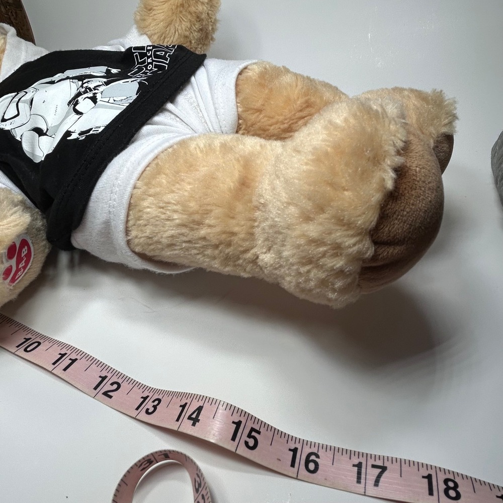 Build-A-Bear Star Wars The‎ Force Awakens Stormtrooper Hoodie Plush Teddy Bear - Picture 13 of 15